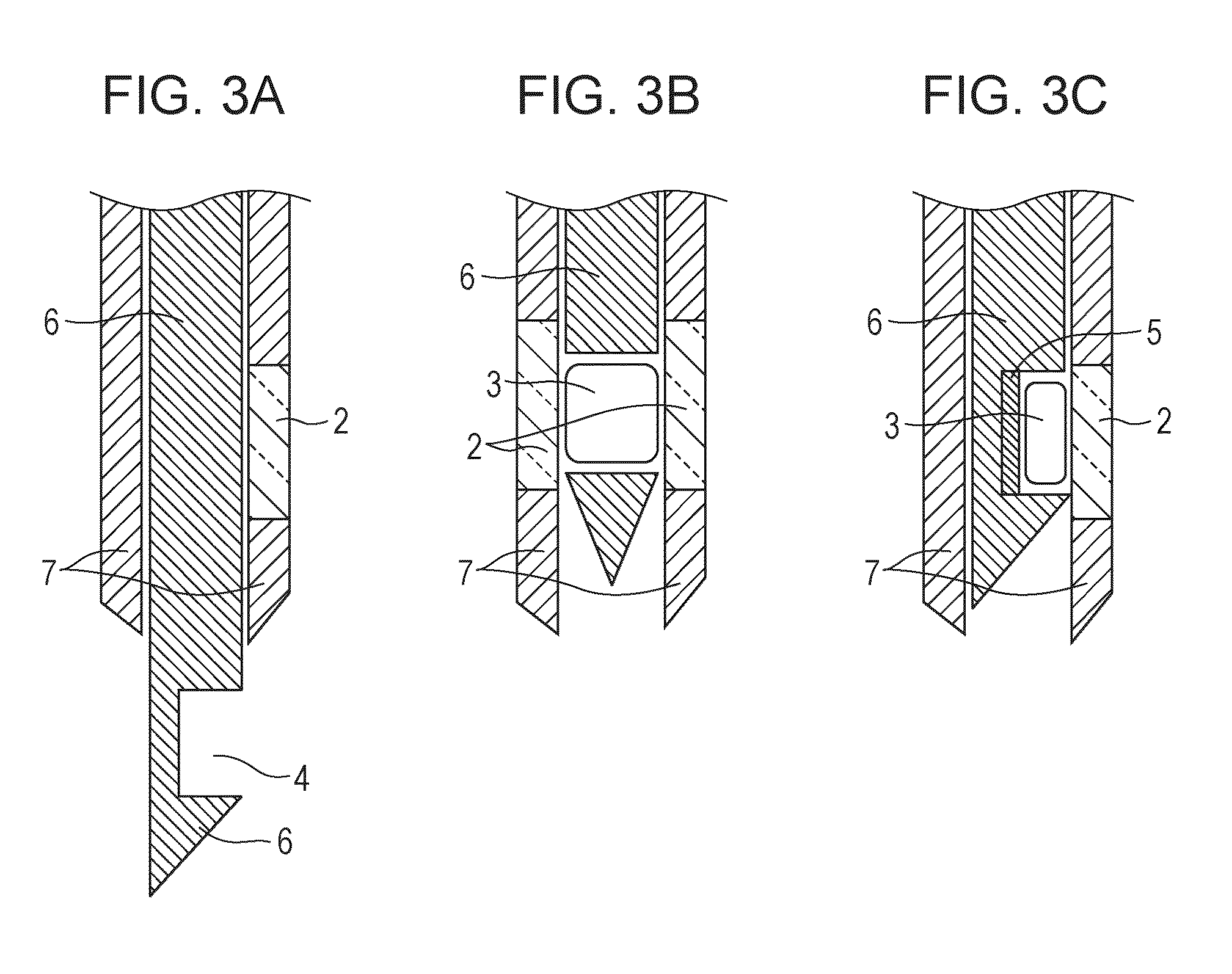 Test apparatus and method of observing biopsy specimen sampled by using test apparatus