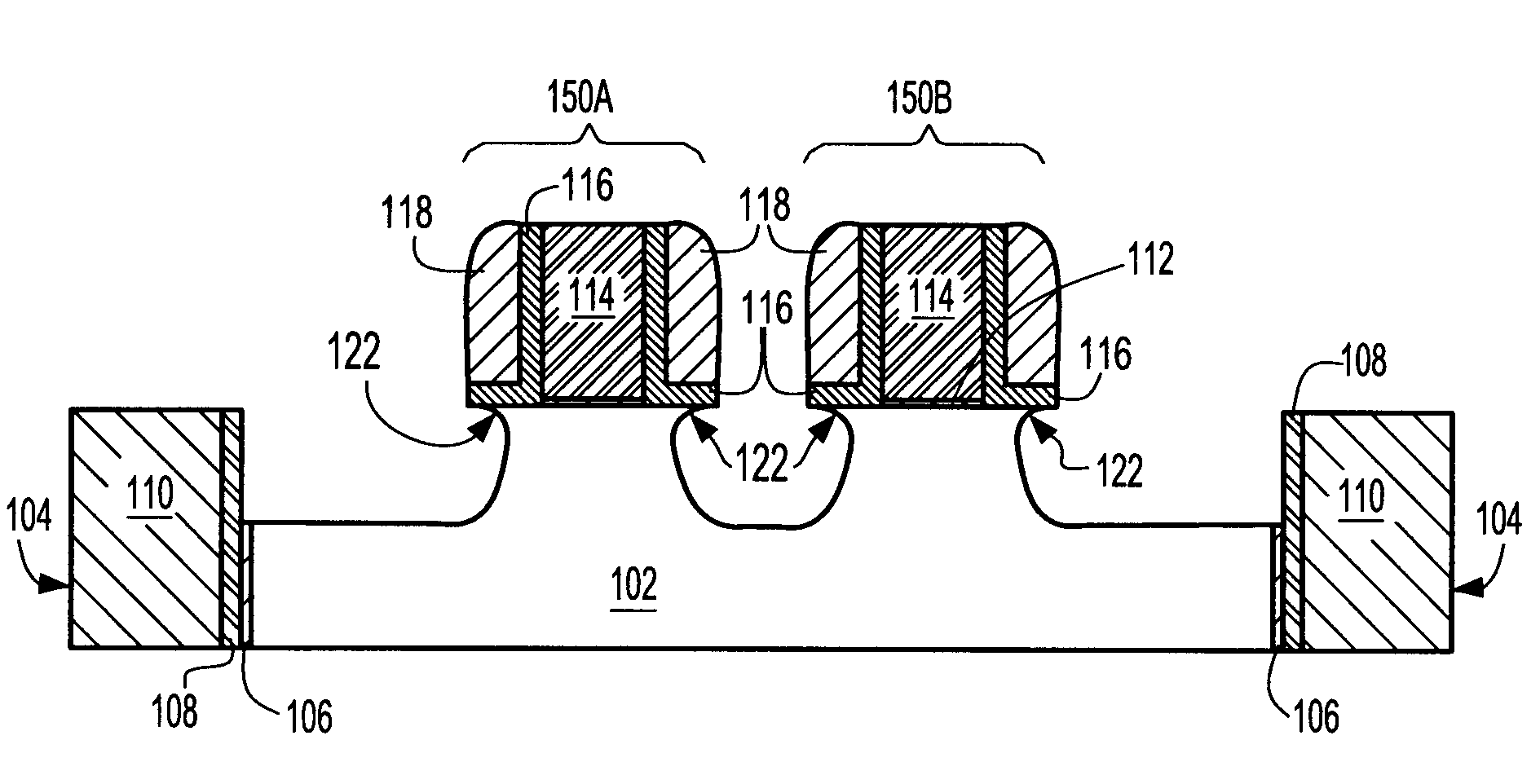 Structure and method for improved stress and yield in pFETs with embedded SiGe source/drain regions