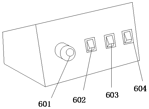 Embossing device of cylindrical woodware