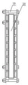 Thermoelectric power generation device and vehicle exhaust waste heat thermoelectric power generation system