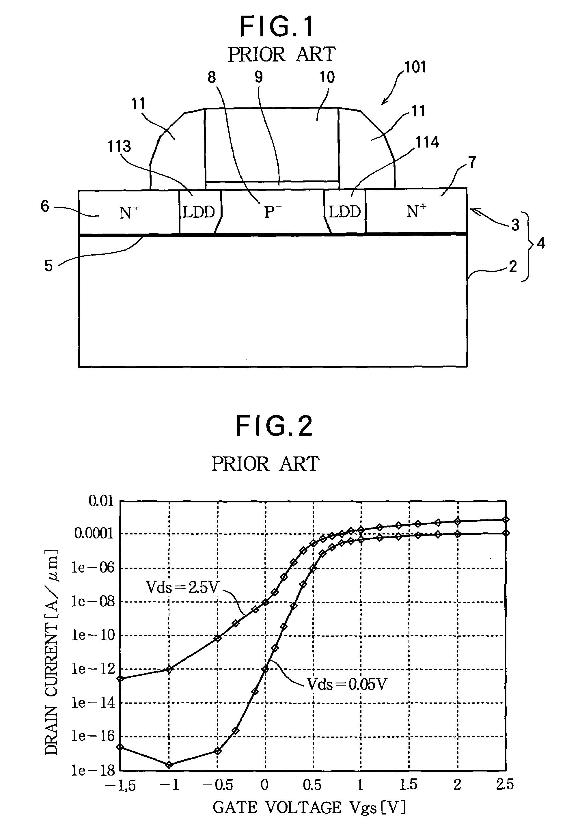 Silicon-on-sapphire semiconductor device with shallow lightly-doped drain