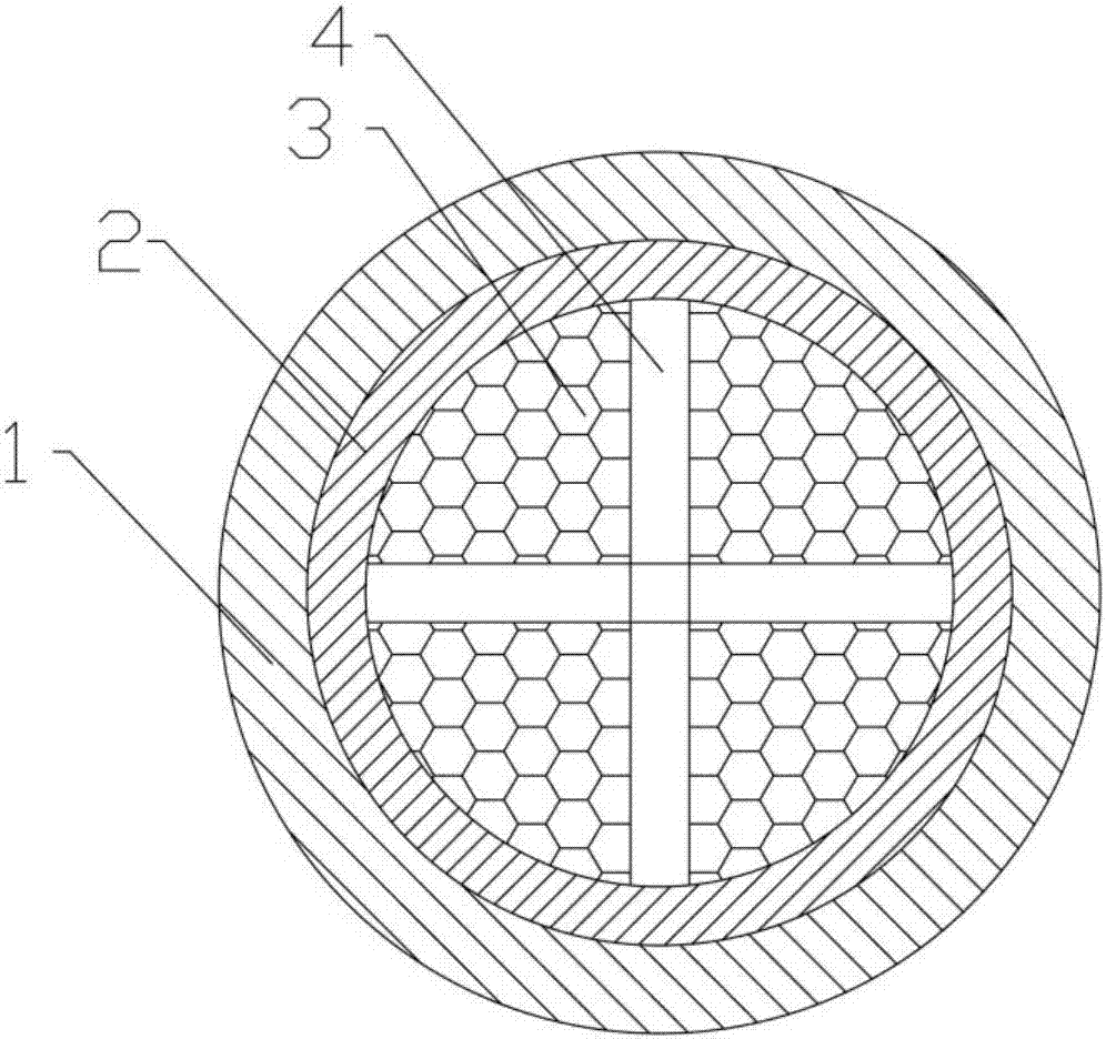 Explosion-proof fuel gas pipeline