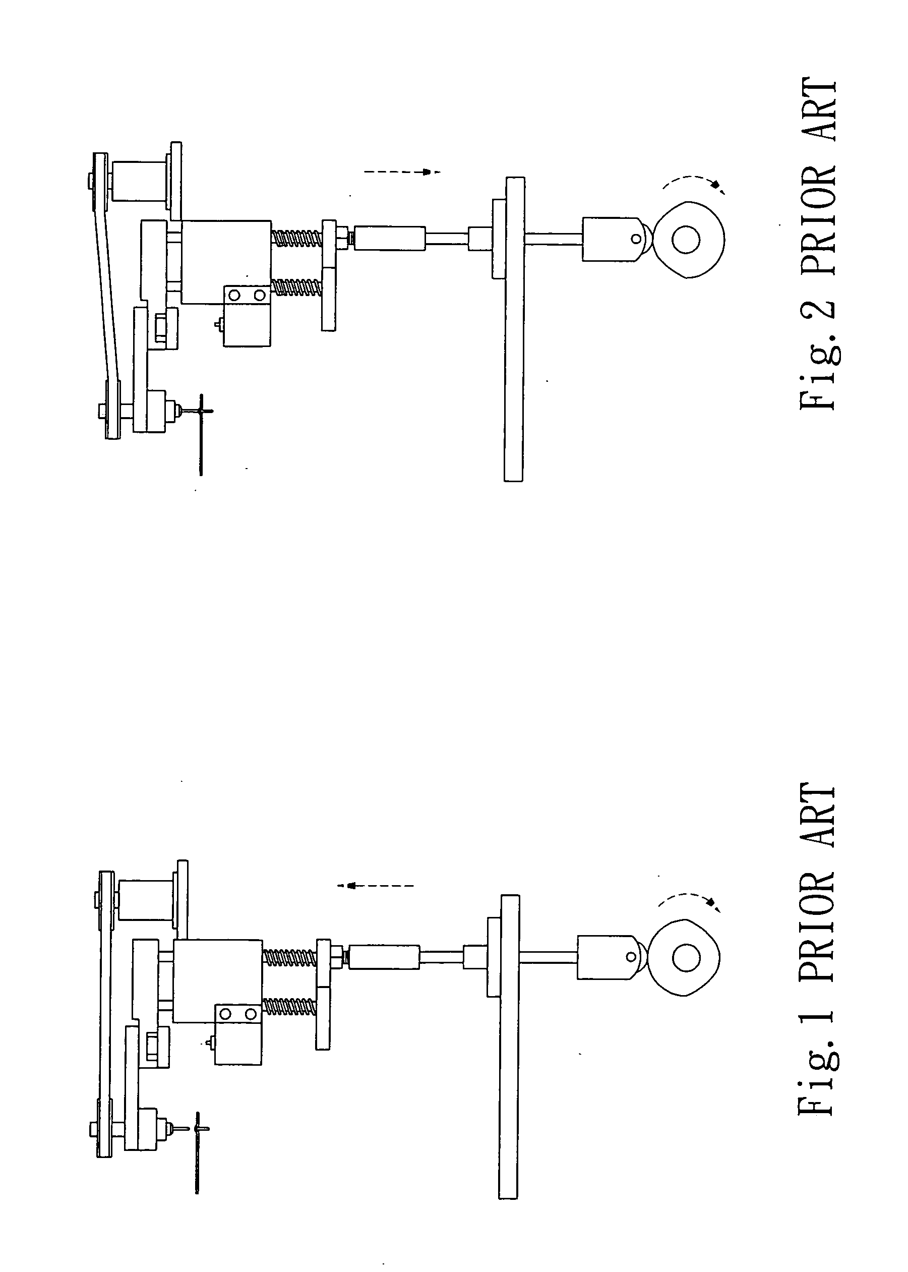 Screw press head detector