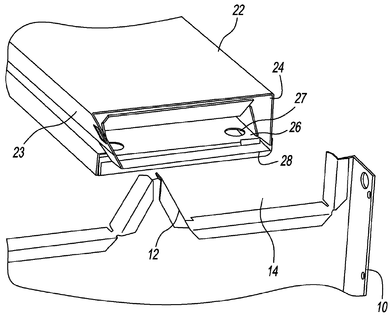 System to prevent incorrect finger placement in conveyor ovens