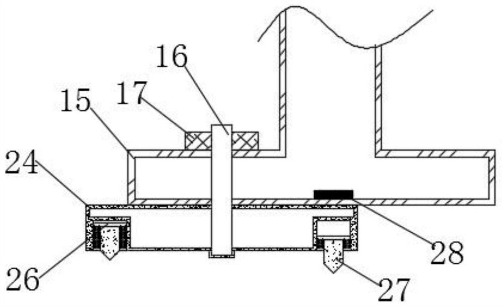 Clothing perforating device with replaceable needle head