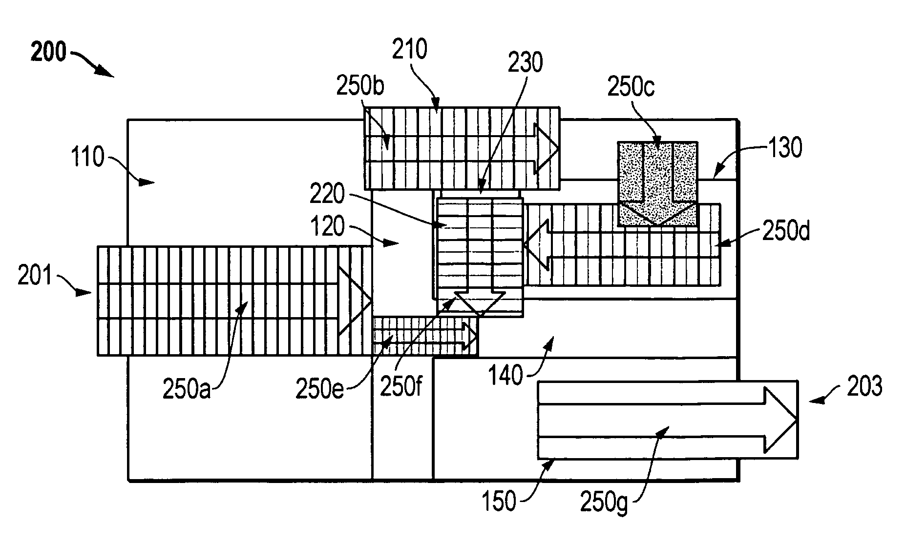 System, method, and apparatus for providing a thermal bypass in electronic equipment