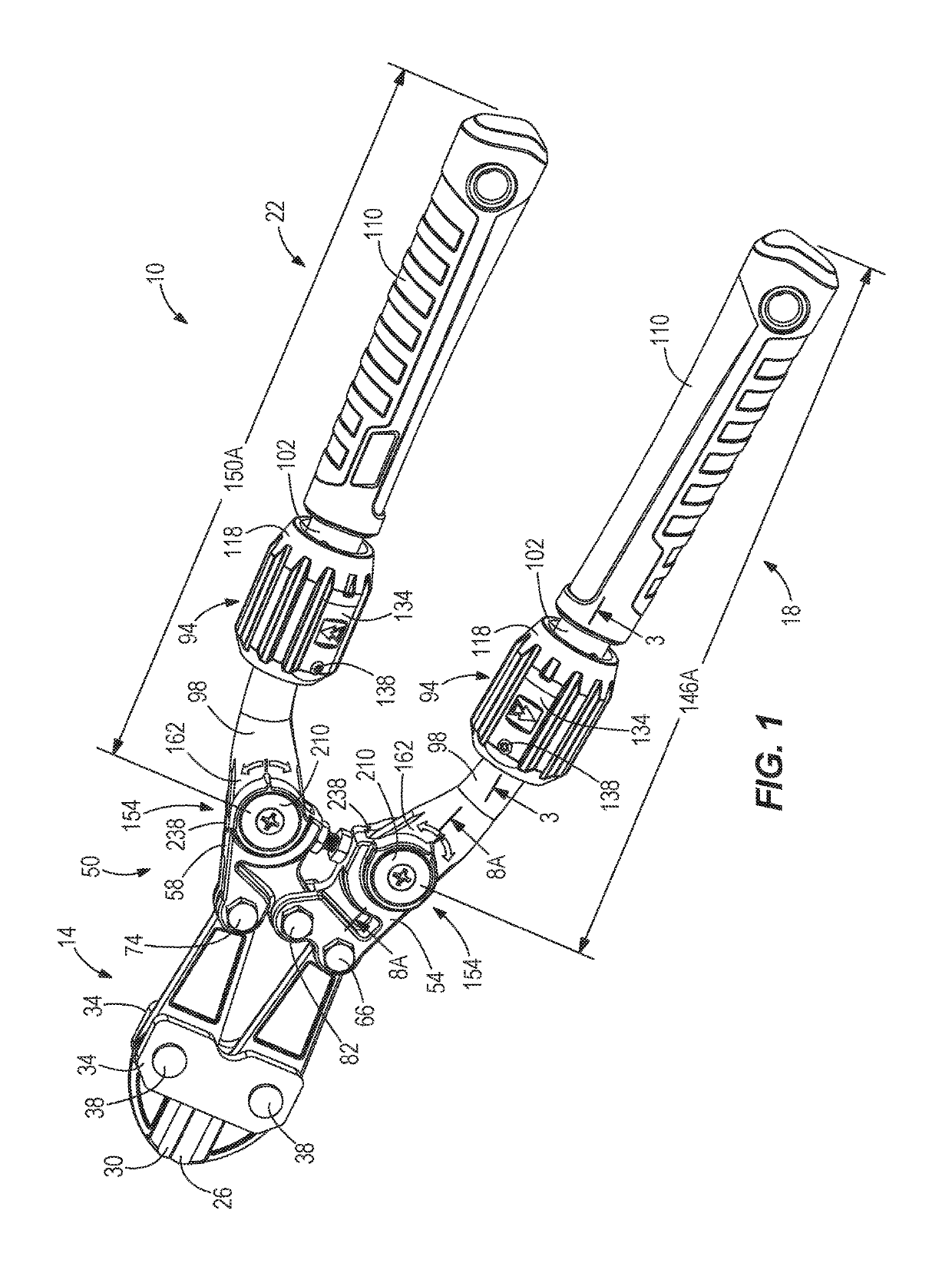 Bolt cutter