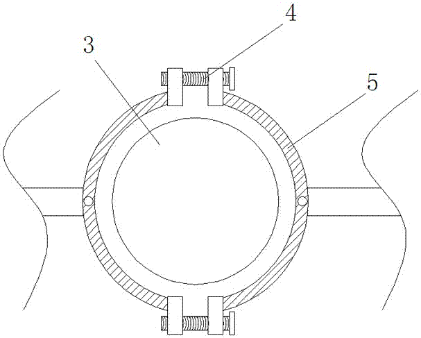 Novel discharging machine