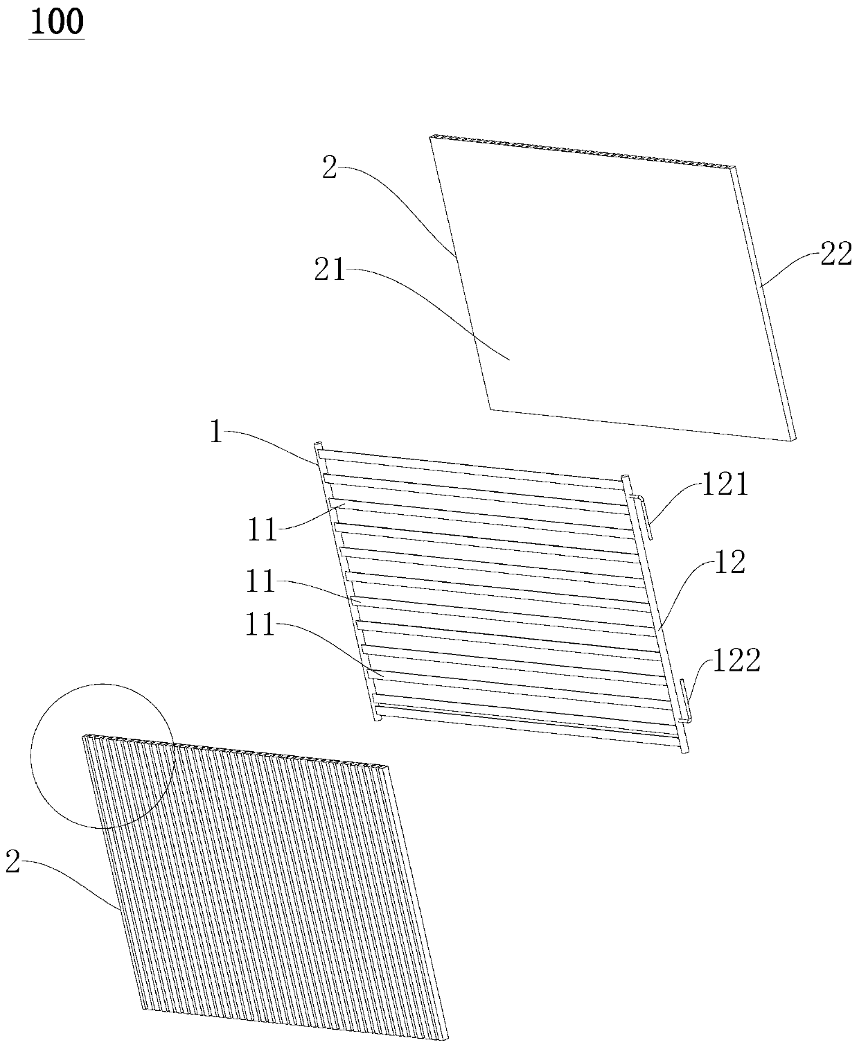 Radiation air conditioner and heat exchanger protection control method and device