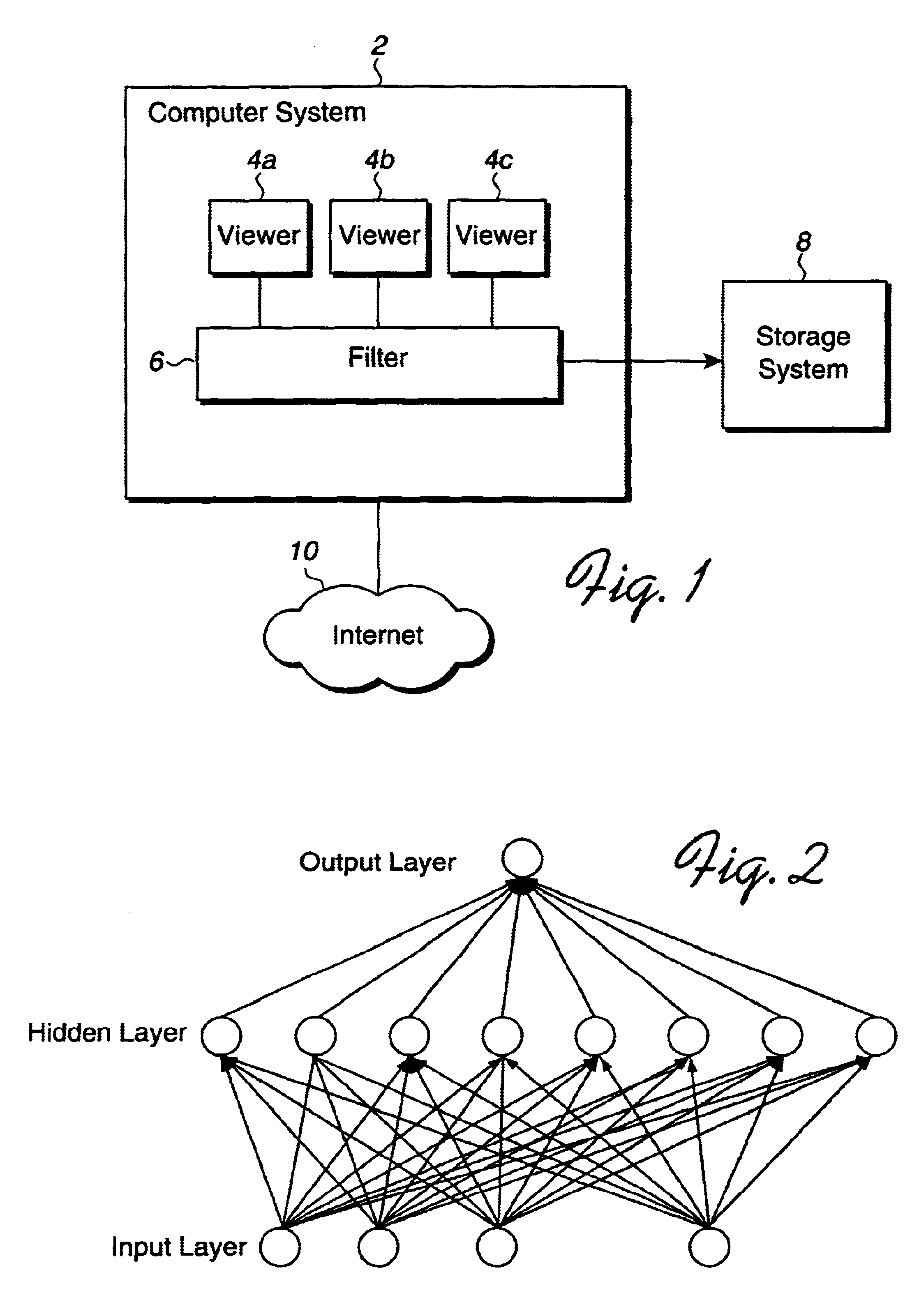 Method, system, and program for filtering content using neural networks