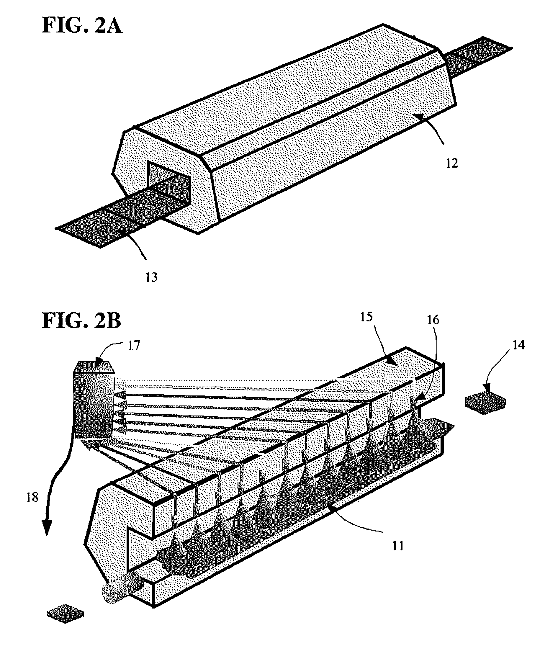 Process for neutron interrogation of objects in relative motion or of large extent