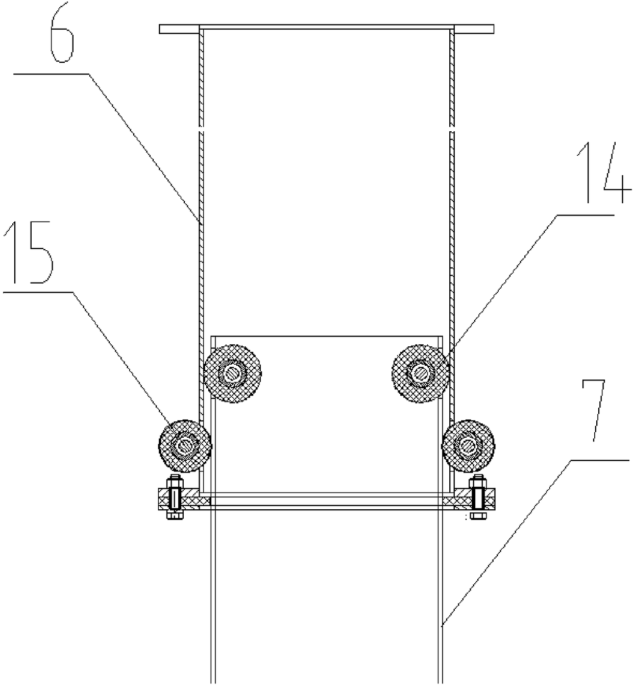 Grinding device for ductile iron pipe jacking