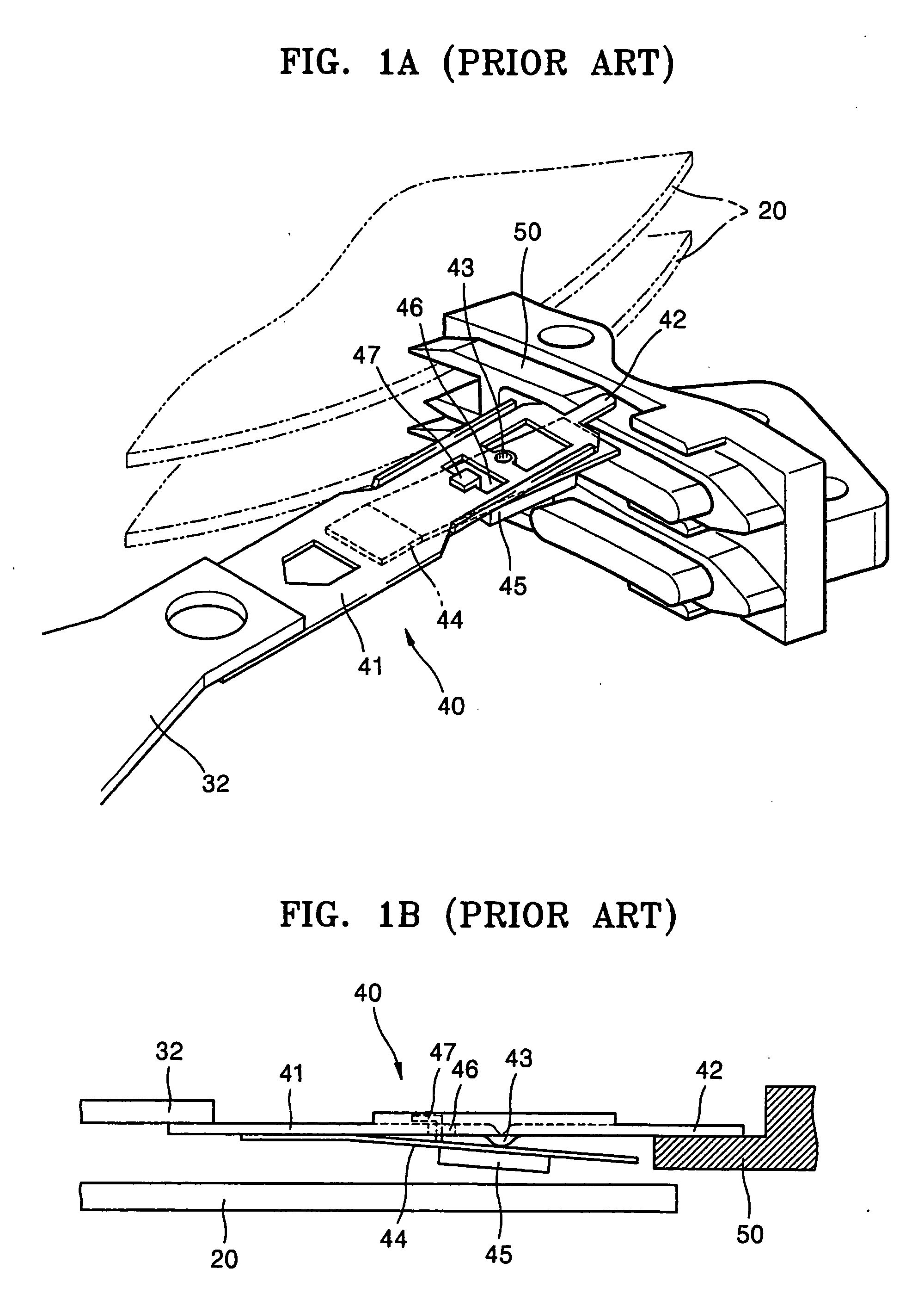 Suspension assembly having reinforced end-tab and actuator for disk drive adopting the same