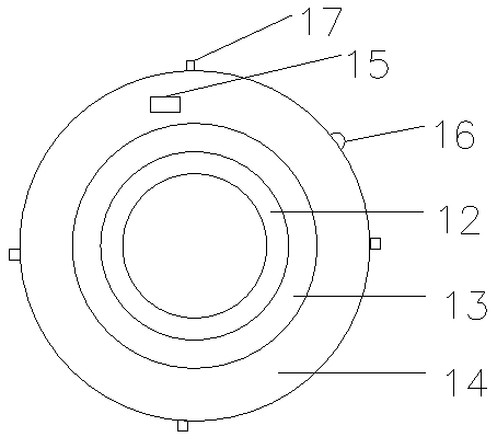 Anode cylinder inner wall spraying device and control method