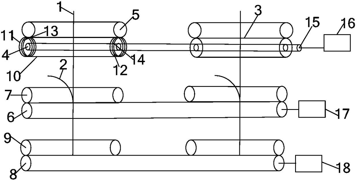 A kind of roving control feeding spinning device and spinning method