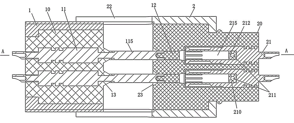 Pin contact and connector assembly