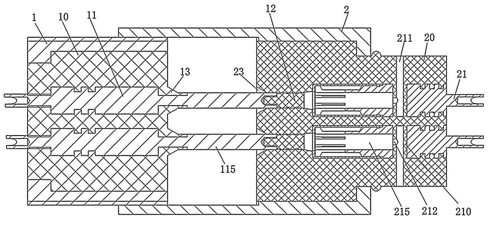 Pin contact and connector assembly