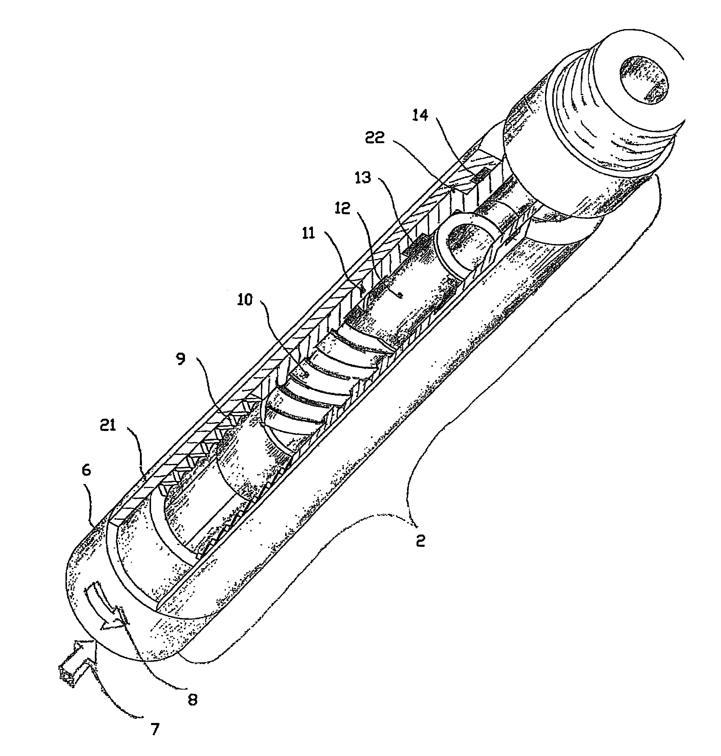 Dynamic damper for use in a drill string