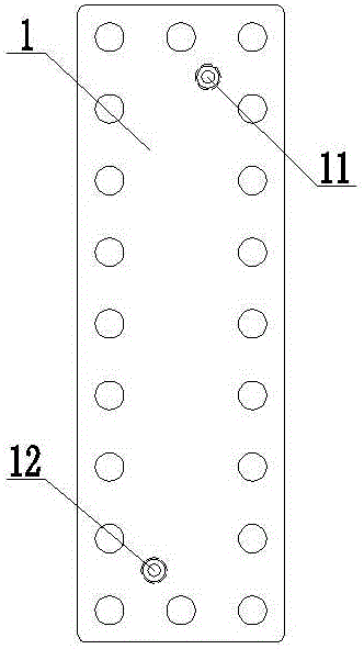 Miniature clamp plate type membrane test apparatus