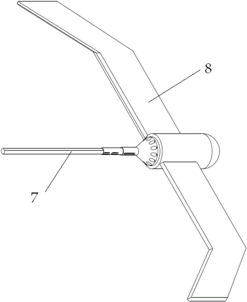 Wind tunnel experiment strut vibration suppression system and method based on piezoelectric technology