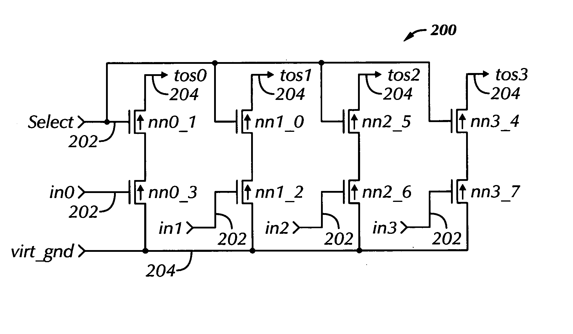 Physical realization of dynamic logic using parameterized tile partitioning