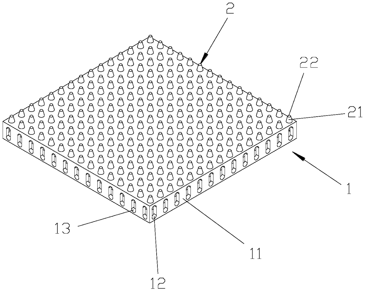 Acoustic insulation and deodorization sandwich layer for automobile interior decoration