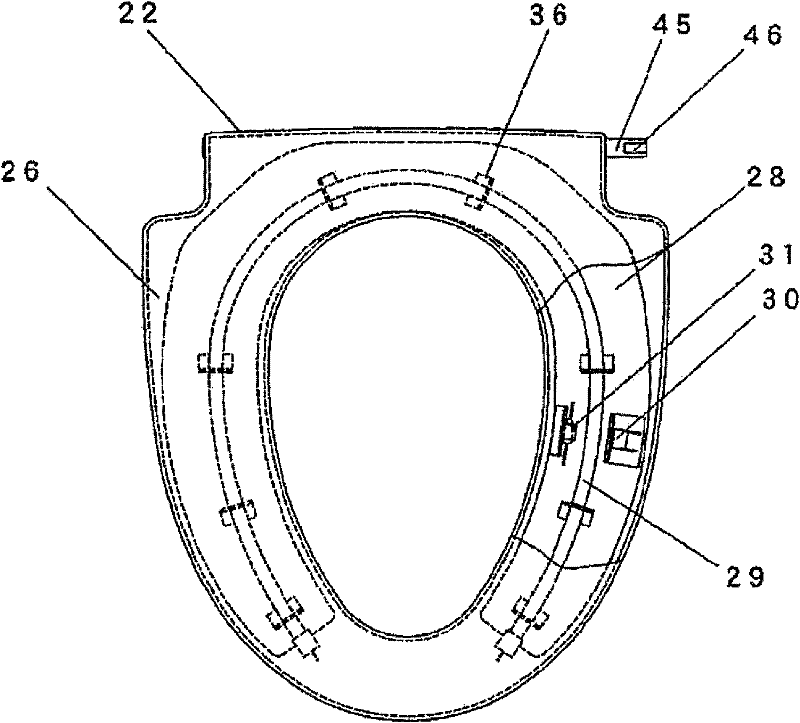 Toilet seat device