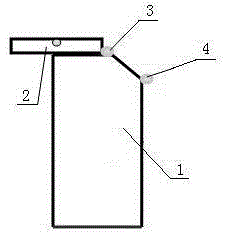 Installation and construction method of standing edge stone