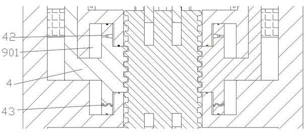 Thread driven die equipment