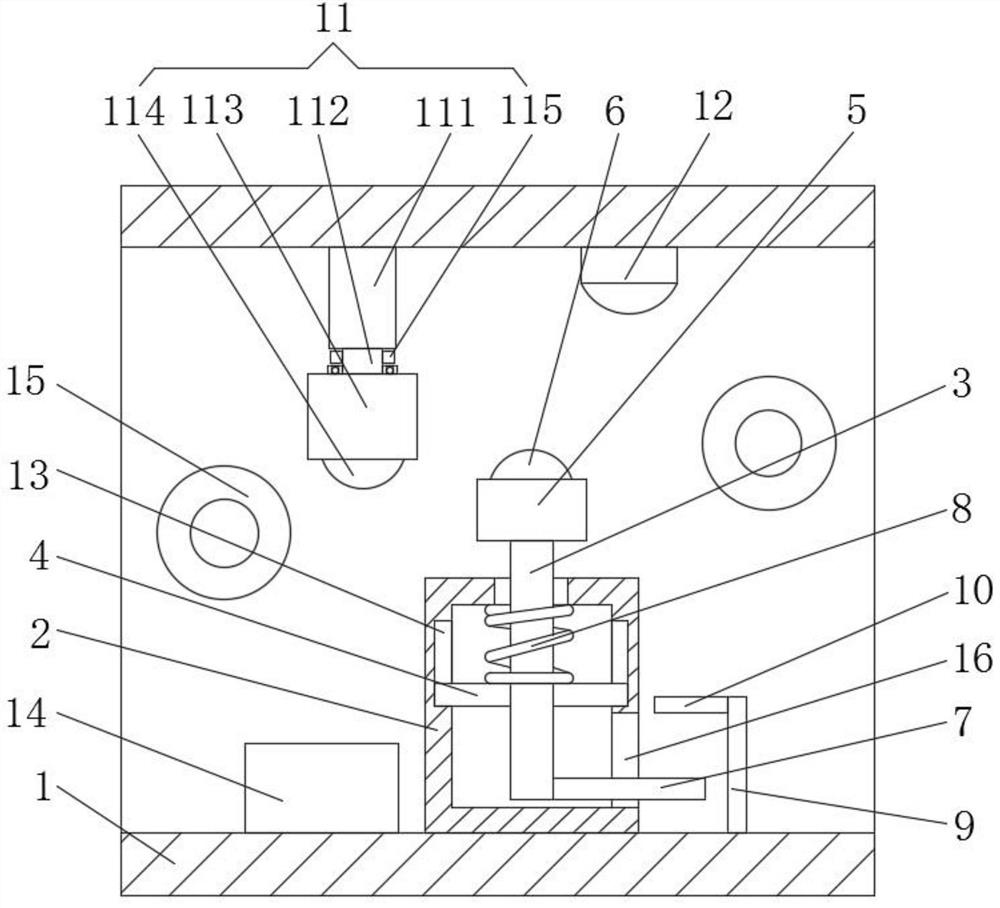 Warp knitting machine yarn break alarm mechanism