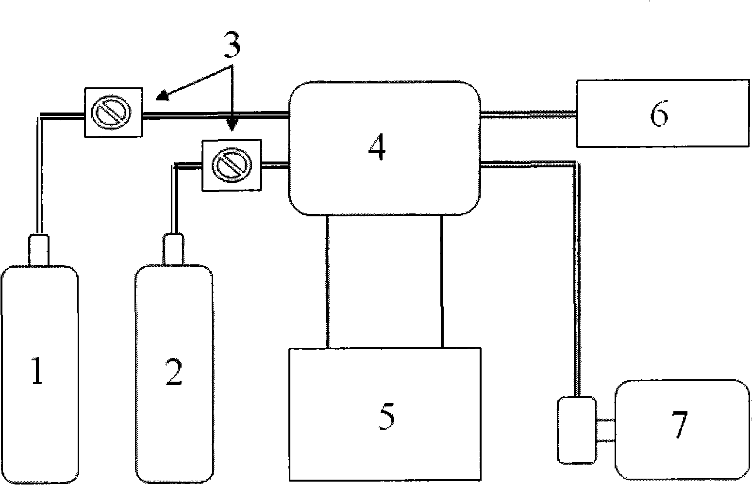 Plasma film coating apparatus for particle surface modification