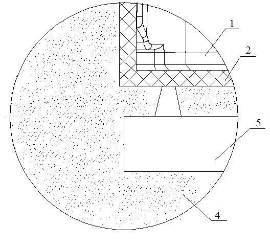 Lost foam casting method of double-layer exhaust pipe for engine