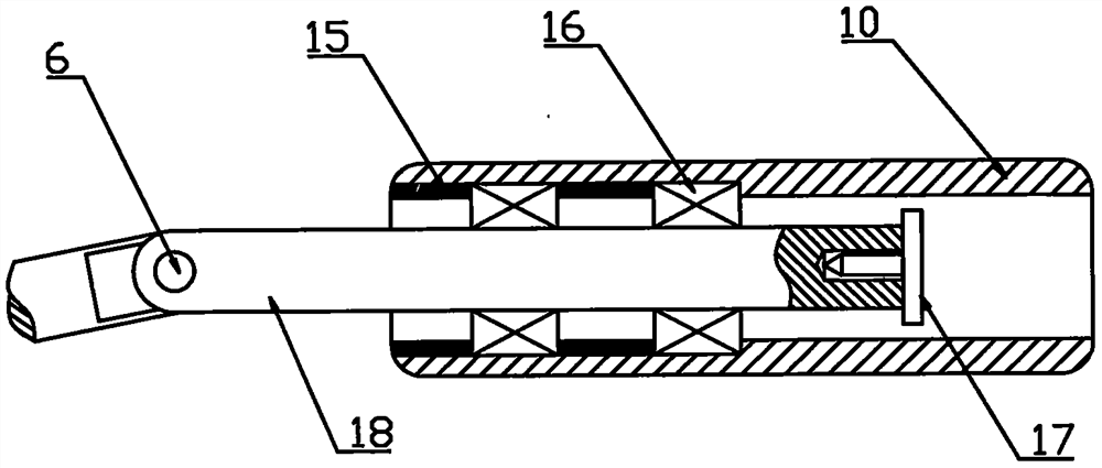 A lever labor-saving skin rolling device