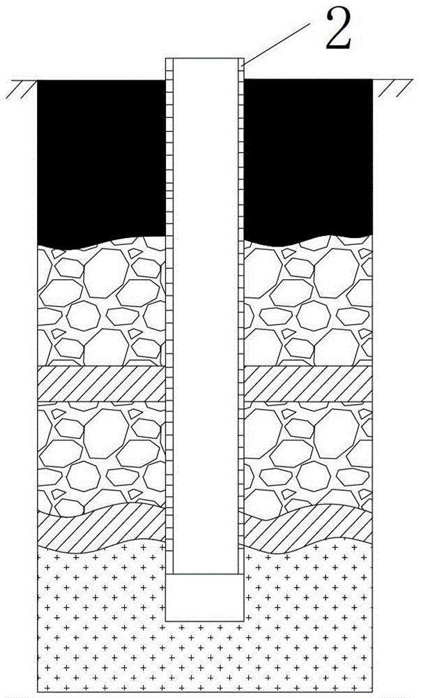 Construction method of bored pile