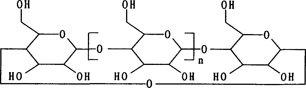 Synthetic process for water soluble sulfoalkyl ether-beta-cyclic dextrine