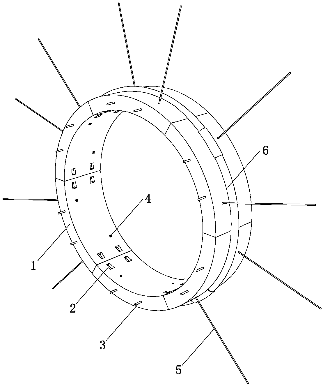 Assembled type support and protection structure based on outer steel arch and inner concrete plate and construction method of assembled type support and protection structure