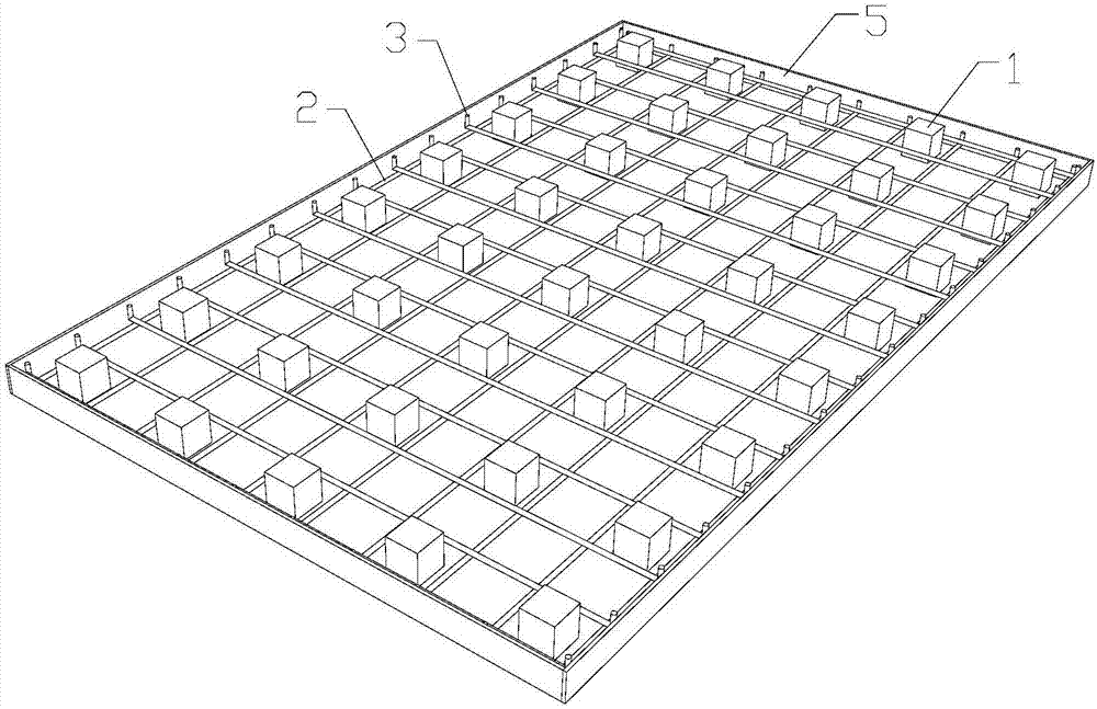 Recycled concrete precast floor slab structure and manufacturing method