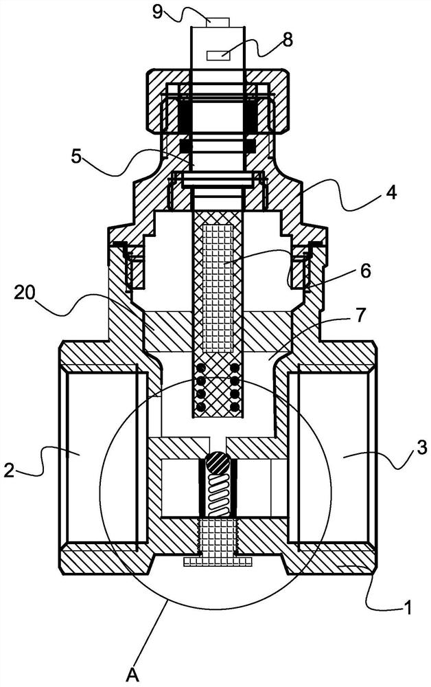 Novel gate valve