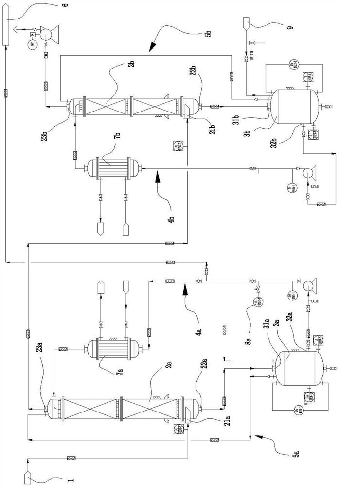 Tail gas recovery system in the production of diketene