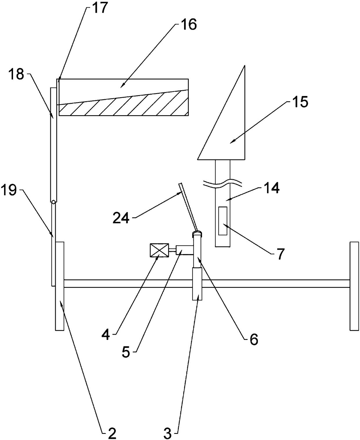 Crop transplantation device