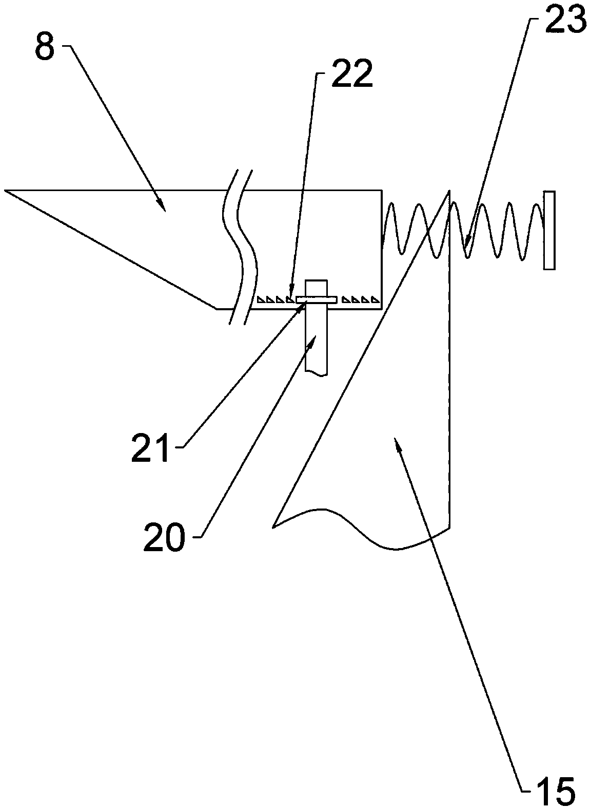 Crop transplantation device