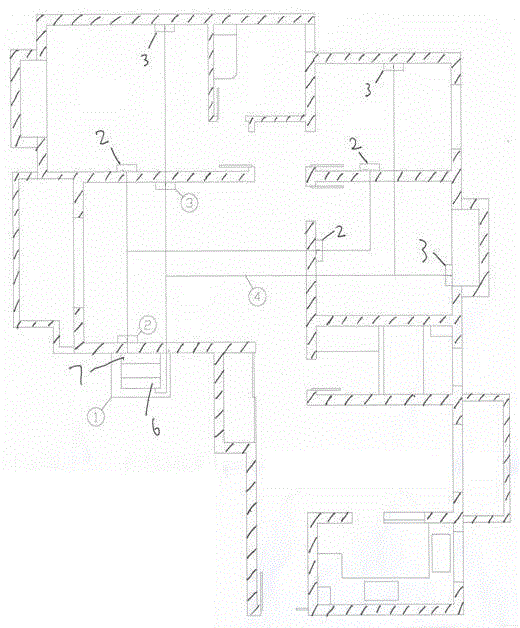 Household air purifier system