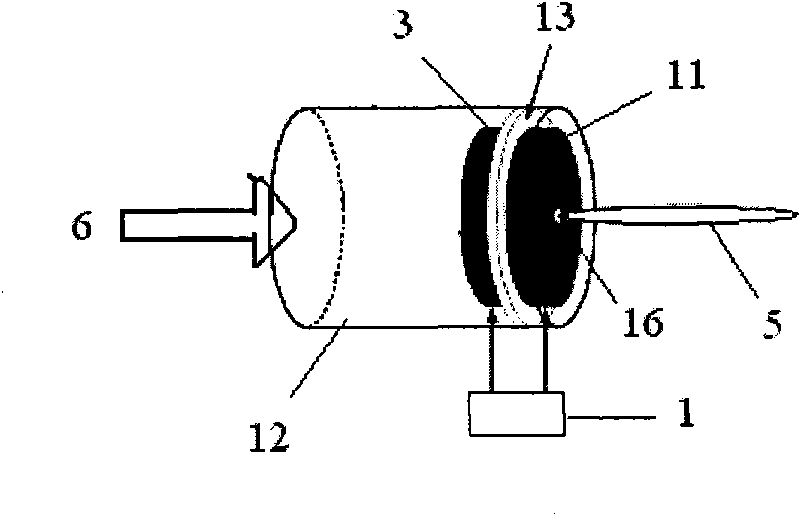 Plasma needle device