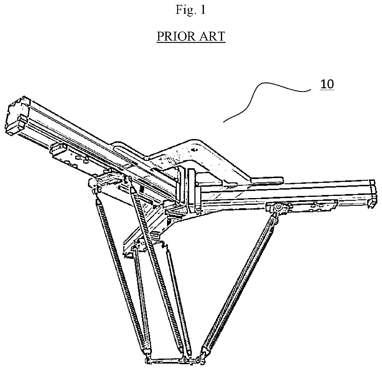 Hybrid delta robot