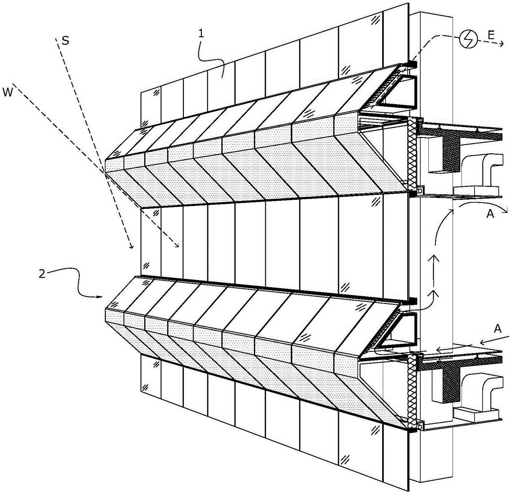 Solar wall