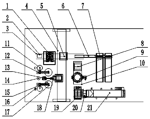 Automatic production system for brewing of liquor