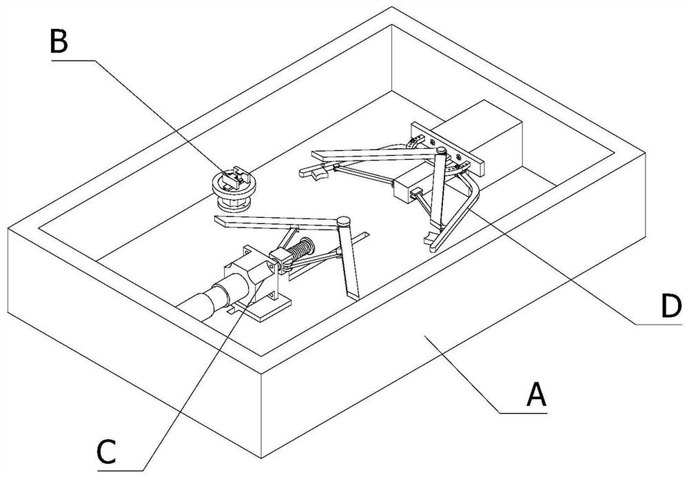 Corner combining machine for curtain wall door and window machining