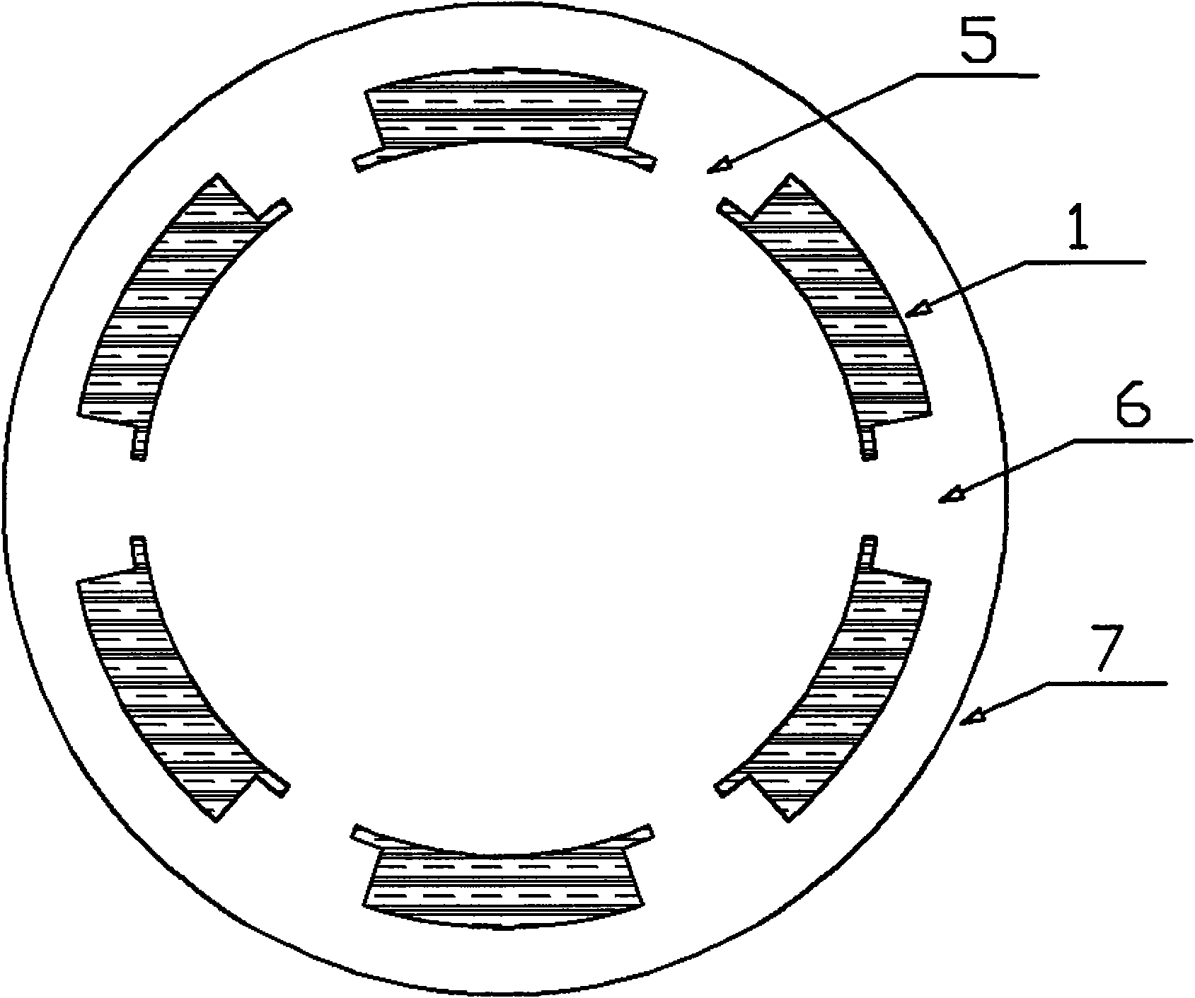 Chemical siltation resisting drainage device for tailing dam