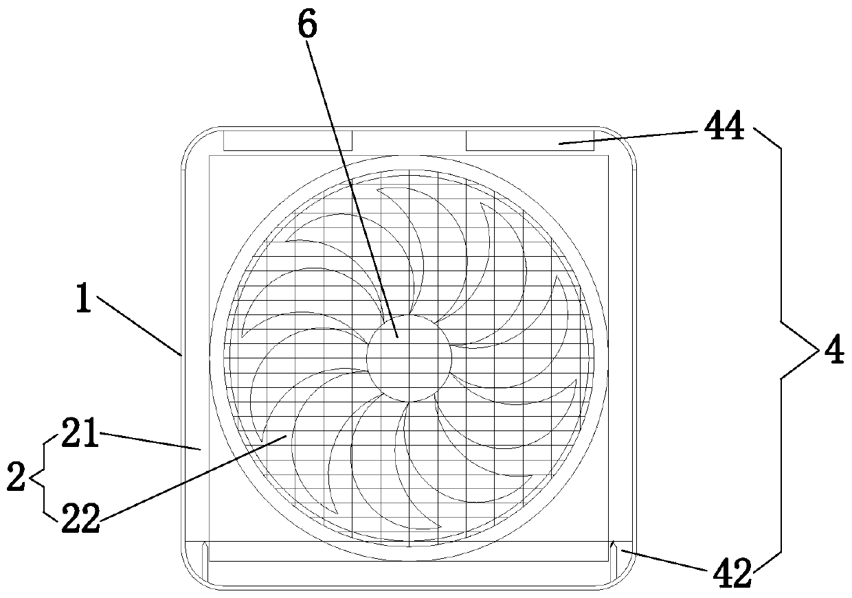 Cold volatilization type formaldehyde removal device and working principle thereof