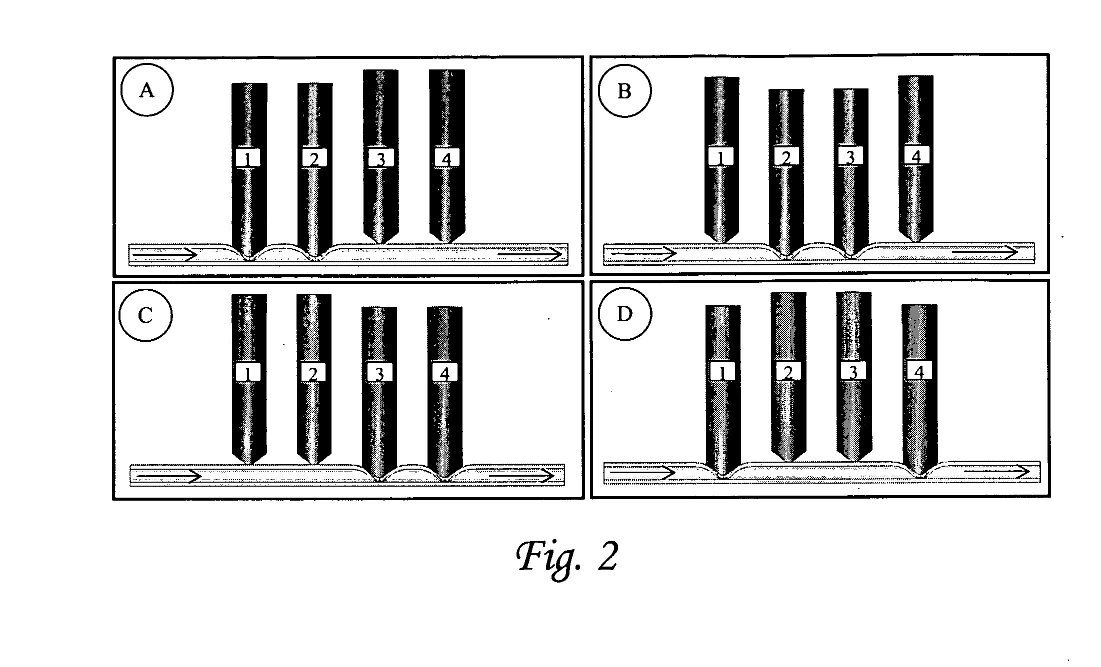 Magnetically balanced finger-type peristaltic pump